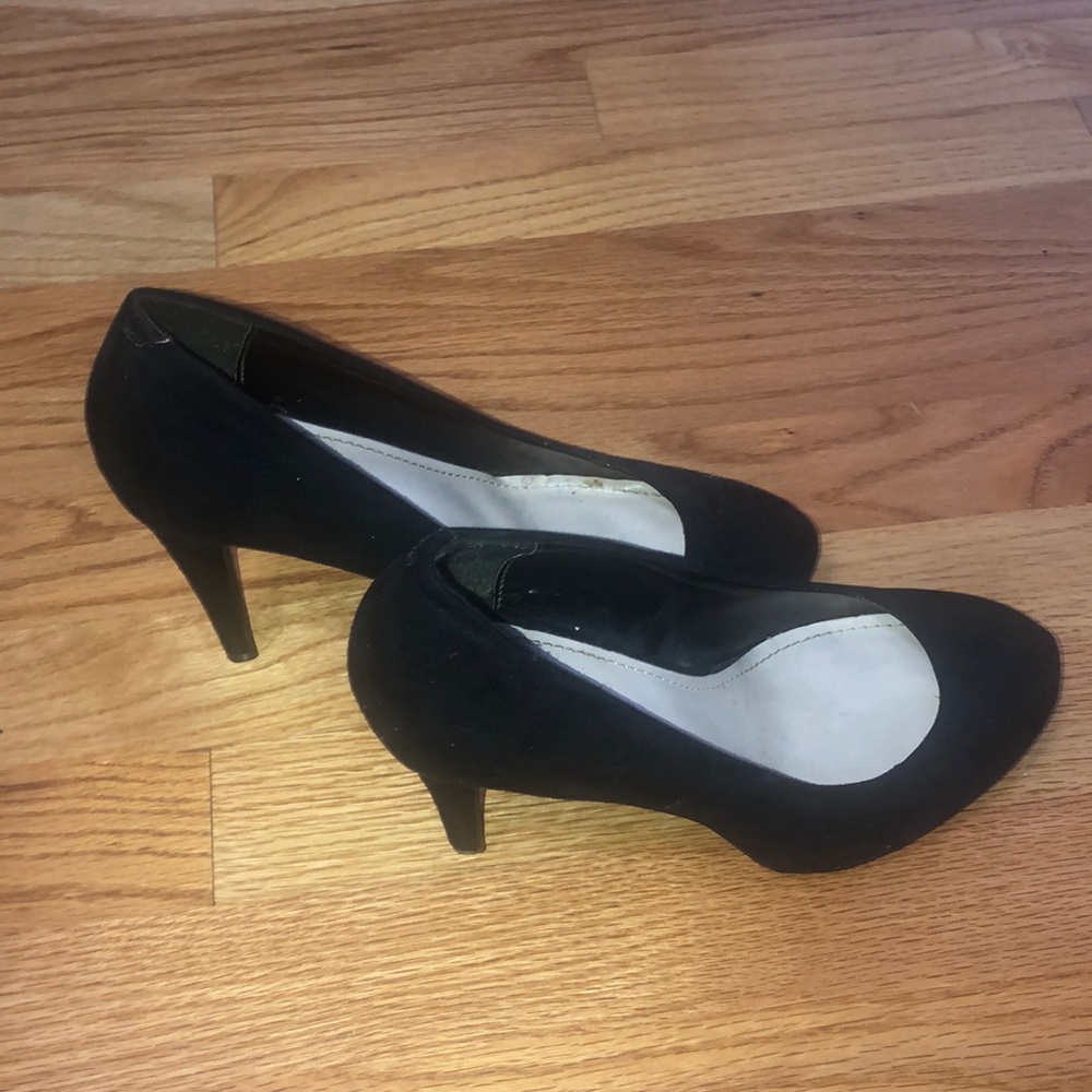 candies brand black high heels